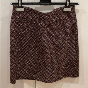 Vintage LOFT Plaid Mini Skirt